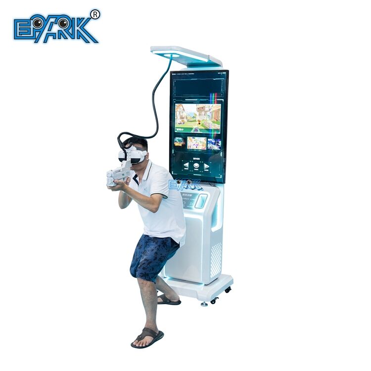 Theme Park Virtual Reality Game Vr Gun Simulator Shooting Game Machine